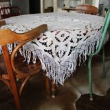 Old tablecloth