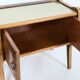 Pair of sculptural Italian Mid-Century nightstands/cabinets, 1950’s