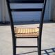 wood and rope chair