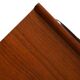 1950s Scandinavian Teak Nightstand with Brass Handles