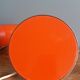 Lampe de bureau flexible années 70 orange