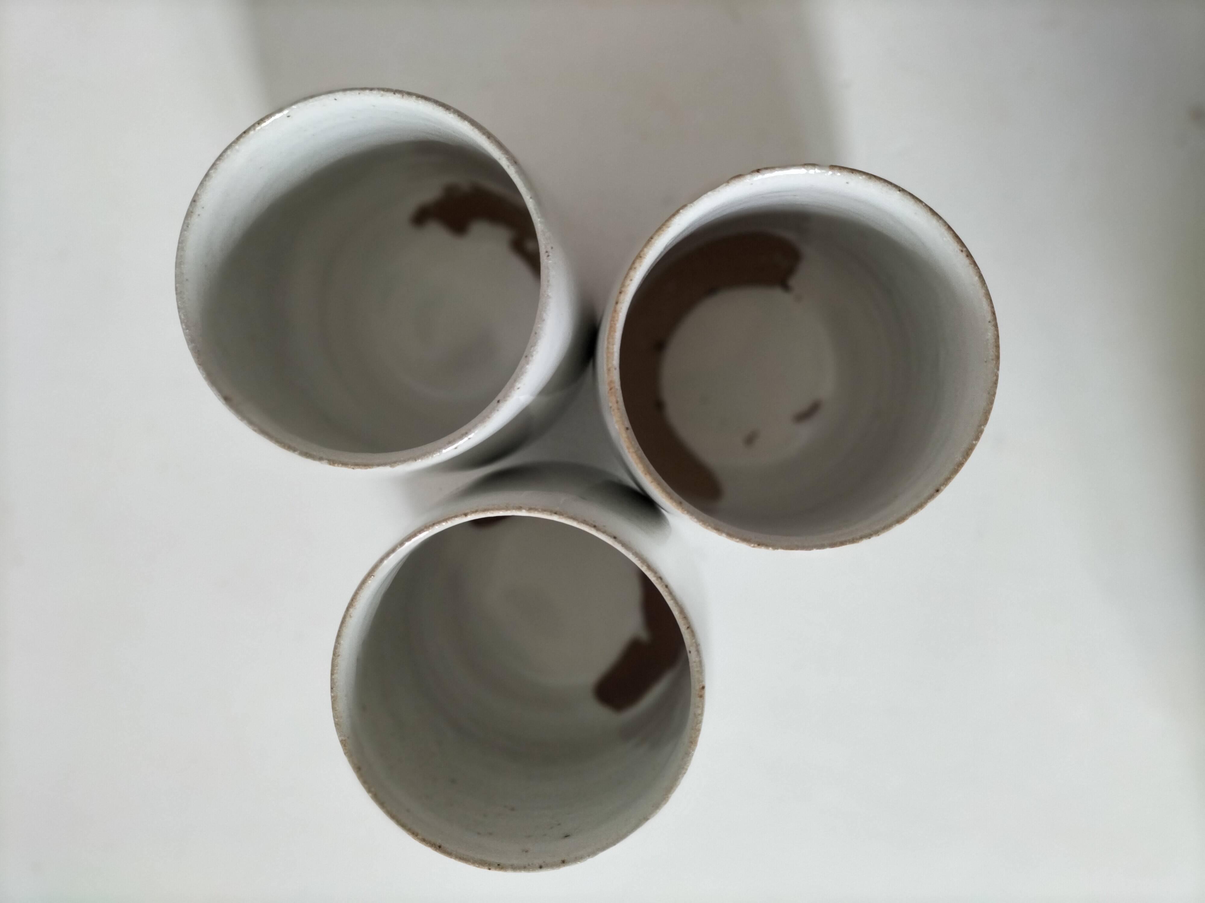 Rio stoneware cups Atelier Hurtault Puisaye