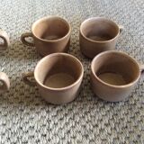 8 tasses en grès