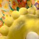 Luna Small Vanilla Yellow Wall Lamp