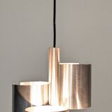 Space Age 7-light pipe chandelier, 1960s-70s