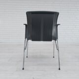 90s, Danish design by Alfred Homann, set of six "Ensemble" chairs, original condition