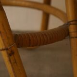 Coffee table rattan 1960