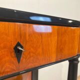 Biedermeier Console Table in Cherry Veneer, 1820