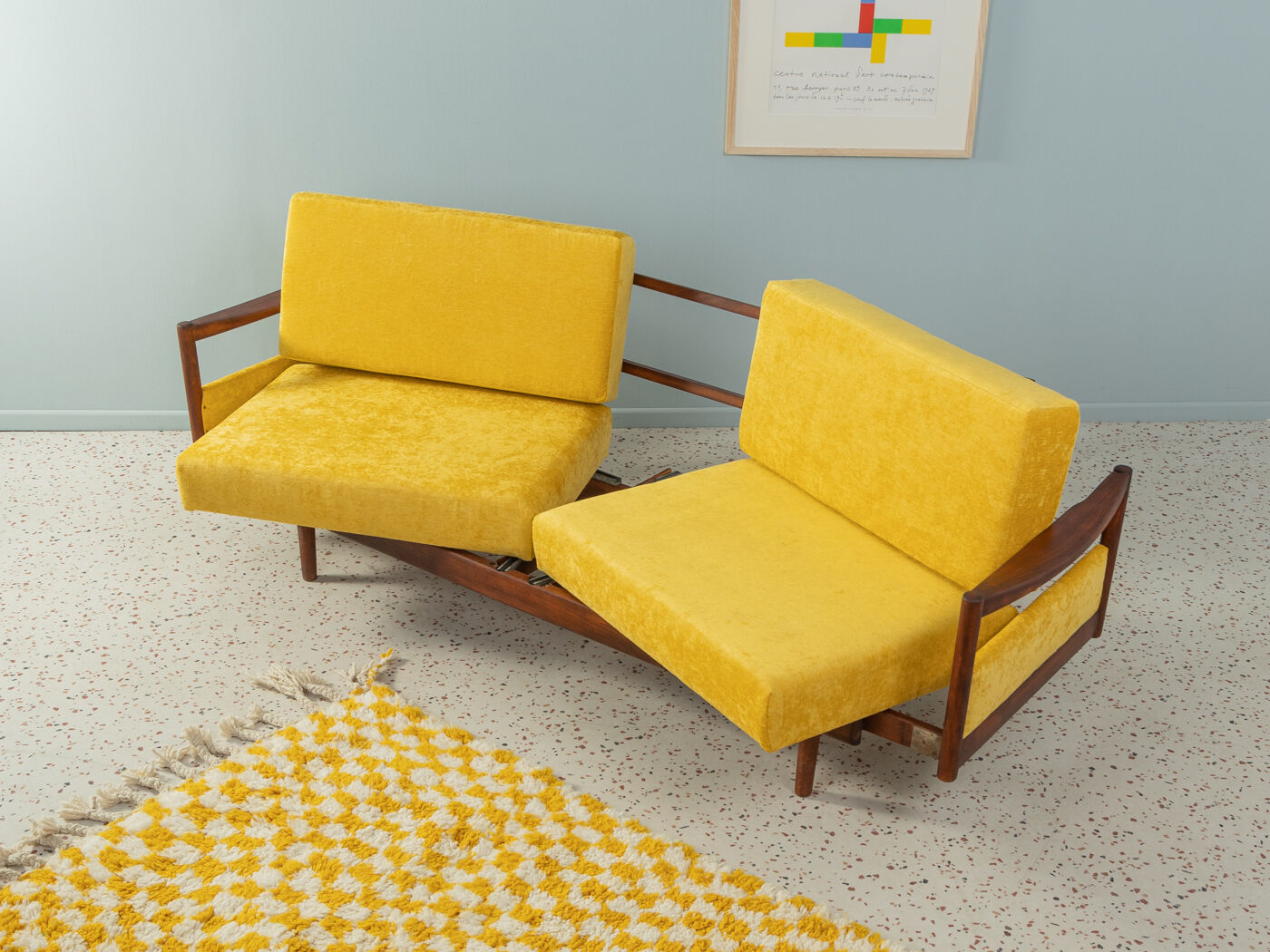 1950s sofa, wilhelm knoll