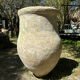 Ancient terracotta pottery jar from the 19th century