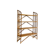 Vintage rattan shelf