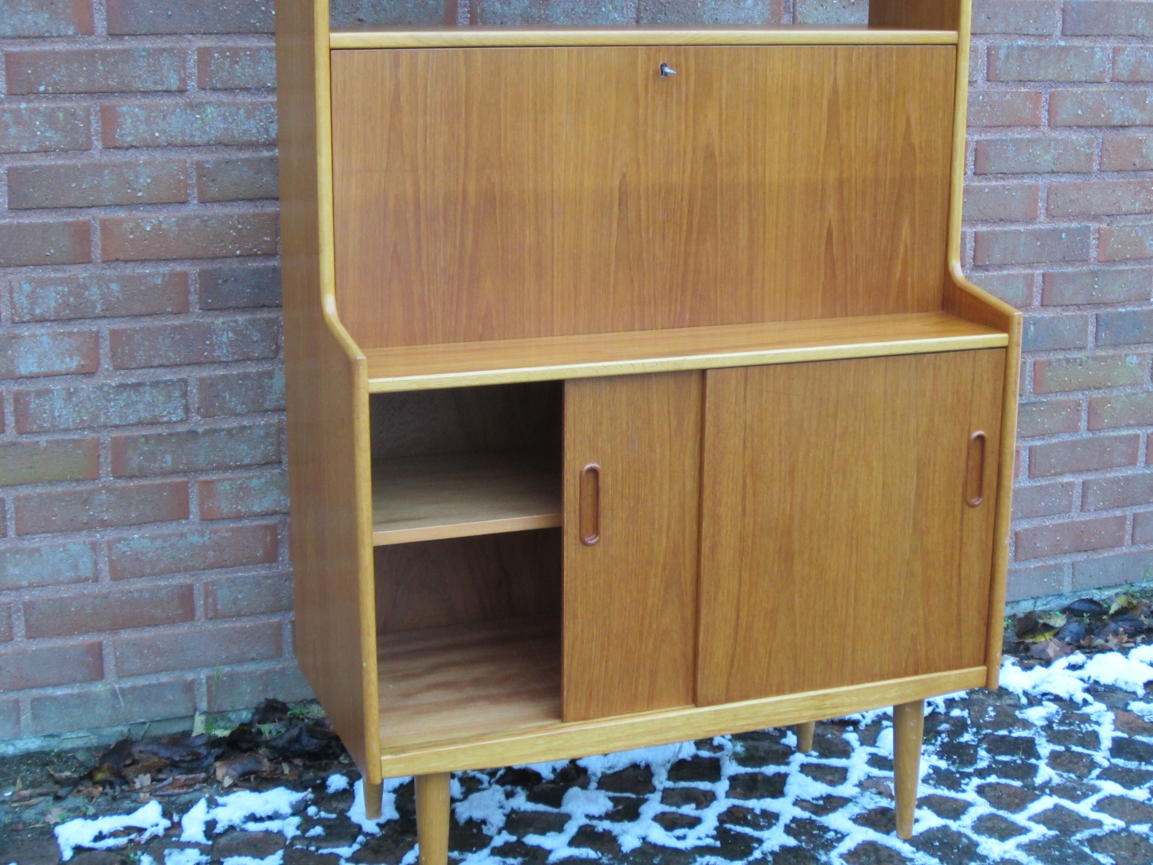 Scandinavian teak writing desk
