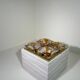 Wall sconces by Toni Zuccheri for A.V. Mazzega, set of 4.