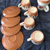 Aubecq coffee service spring décor