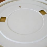 White plexi cap mirror Made in France Registered model, Design, 1970