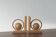 Mid-Century Modern Wooden Bookends, 1960s, Set of 2