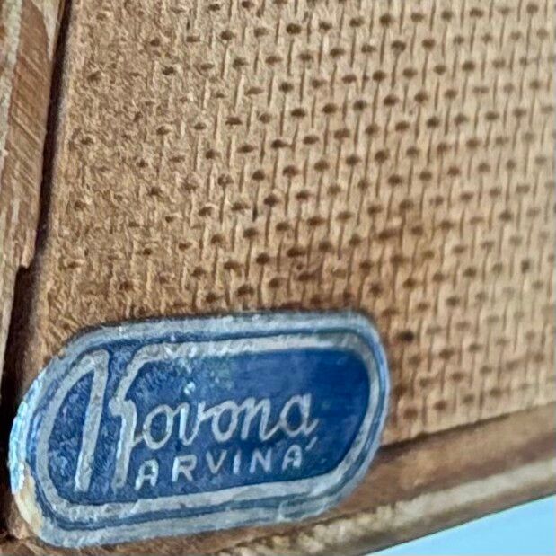 Functionalist bedside table, Kovona, Czechoslovakia