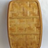 Woven bamboo tray 1960