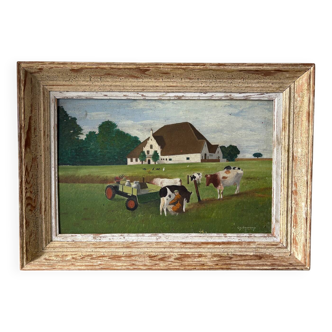 Naive Landscape signed Courtois