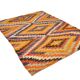 5x6 Green & Blue Tribal Hand Woven Kilim Area Rug, 160x190Cm
