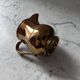 Gilt porcelain creamer