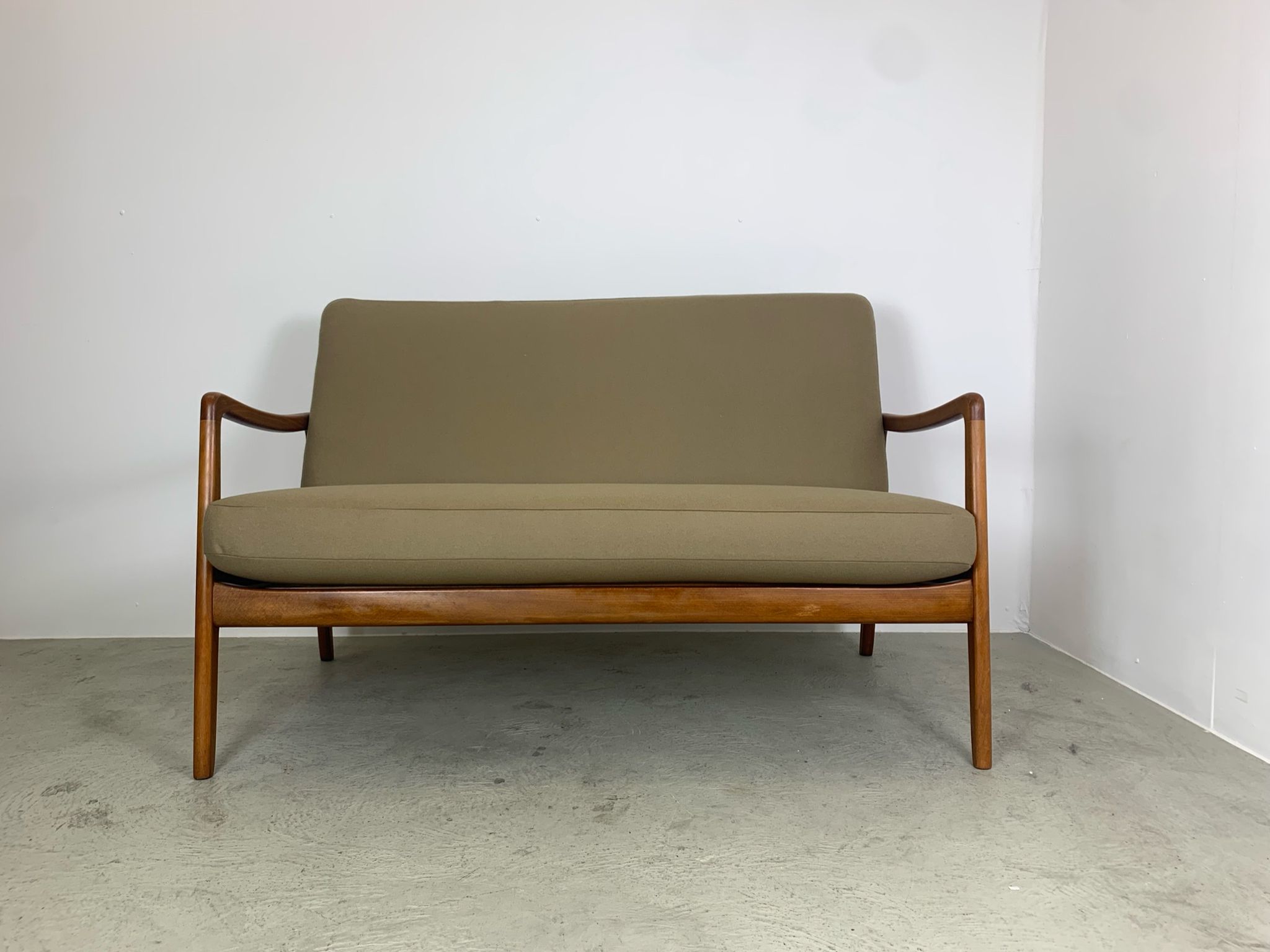 Ole Wanscher sofa & easy chair model FD109 for France & Søn, Denmark, 1960s