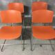 Chaises vintage signées Max-Stacker édition Steelcase des années 1970s