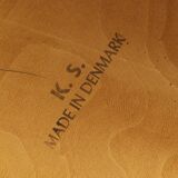 Ensemble de 4 chaises en teck Henning Kjærnulf – Design danois des années 1960 pour KS Møbler