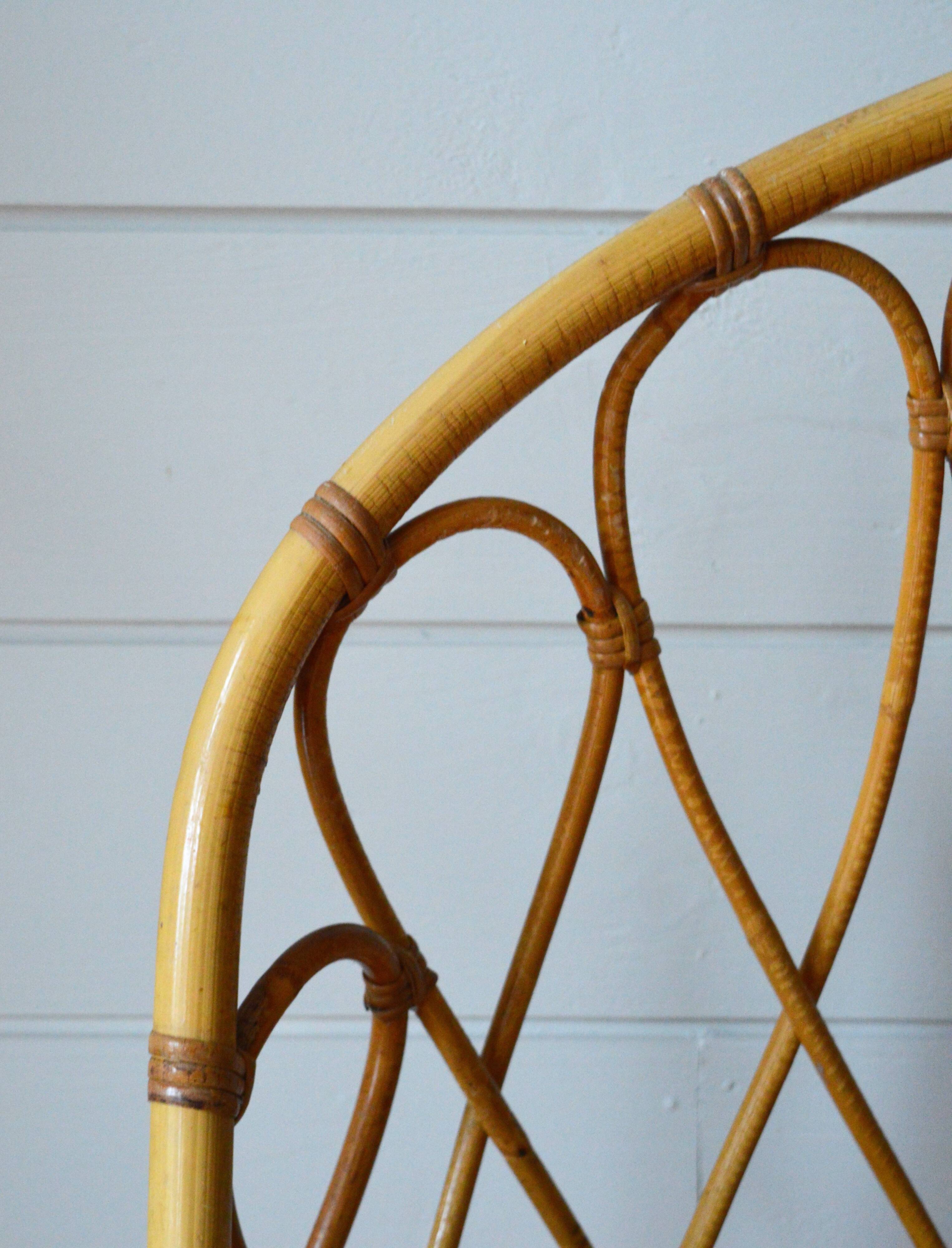 Rattan bed two people