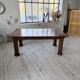Dudouyt oak dining table 1940