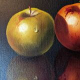 Still life oil on canvas contemporary painting country decoration