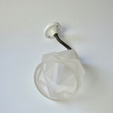 Wall light art deco frosted glass