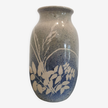 Vase de potier design floral