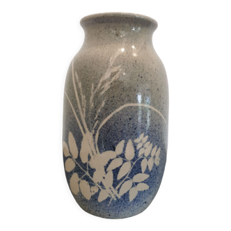 Vase de potier design floral