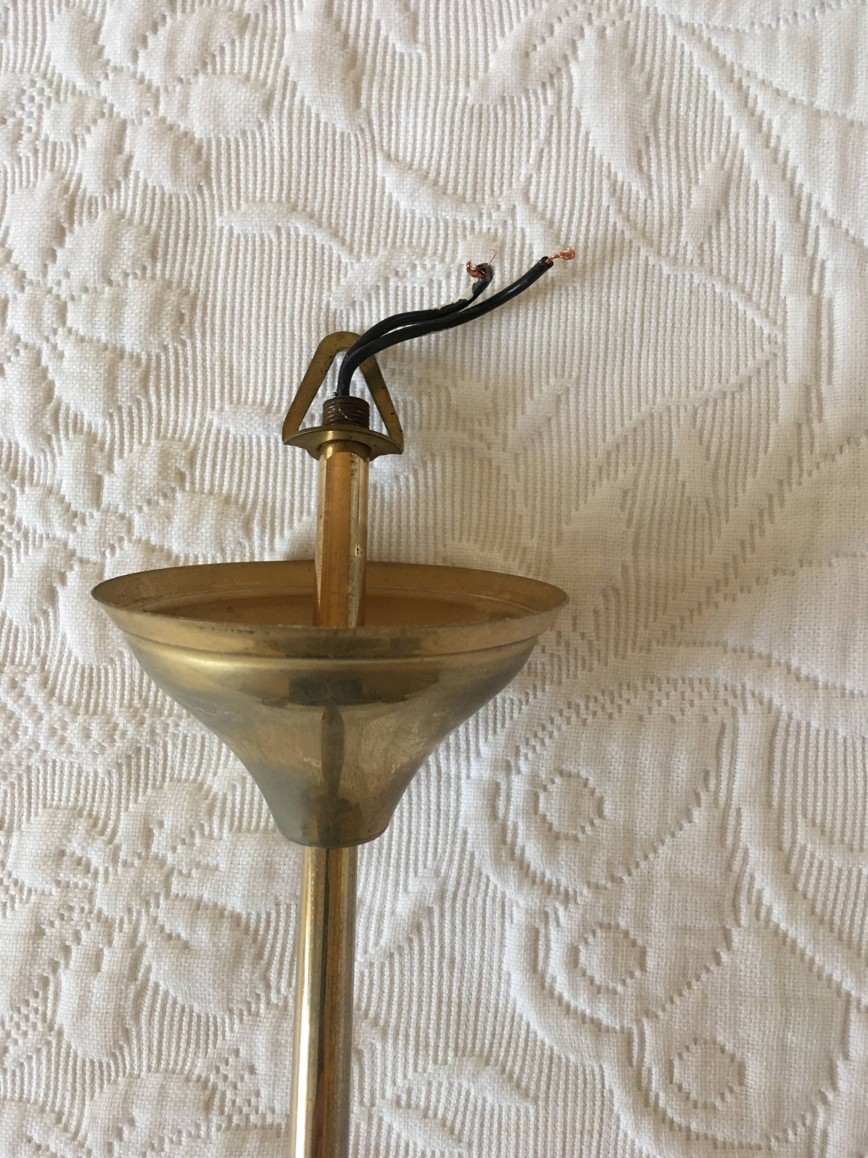 Romantic 3-branch chandelier