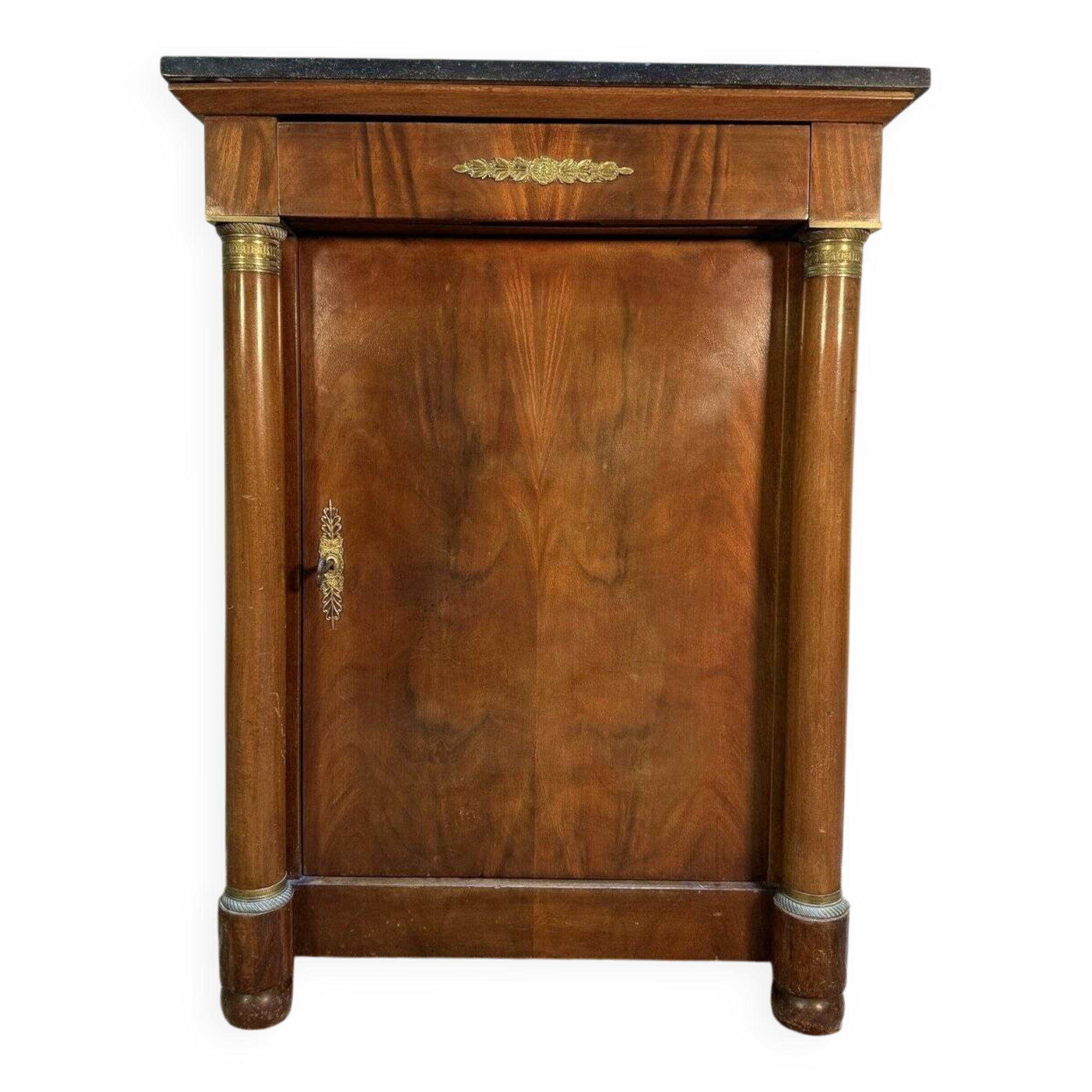 Confiturier - Empire-style one-door sideboard