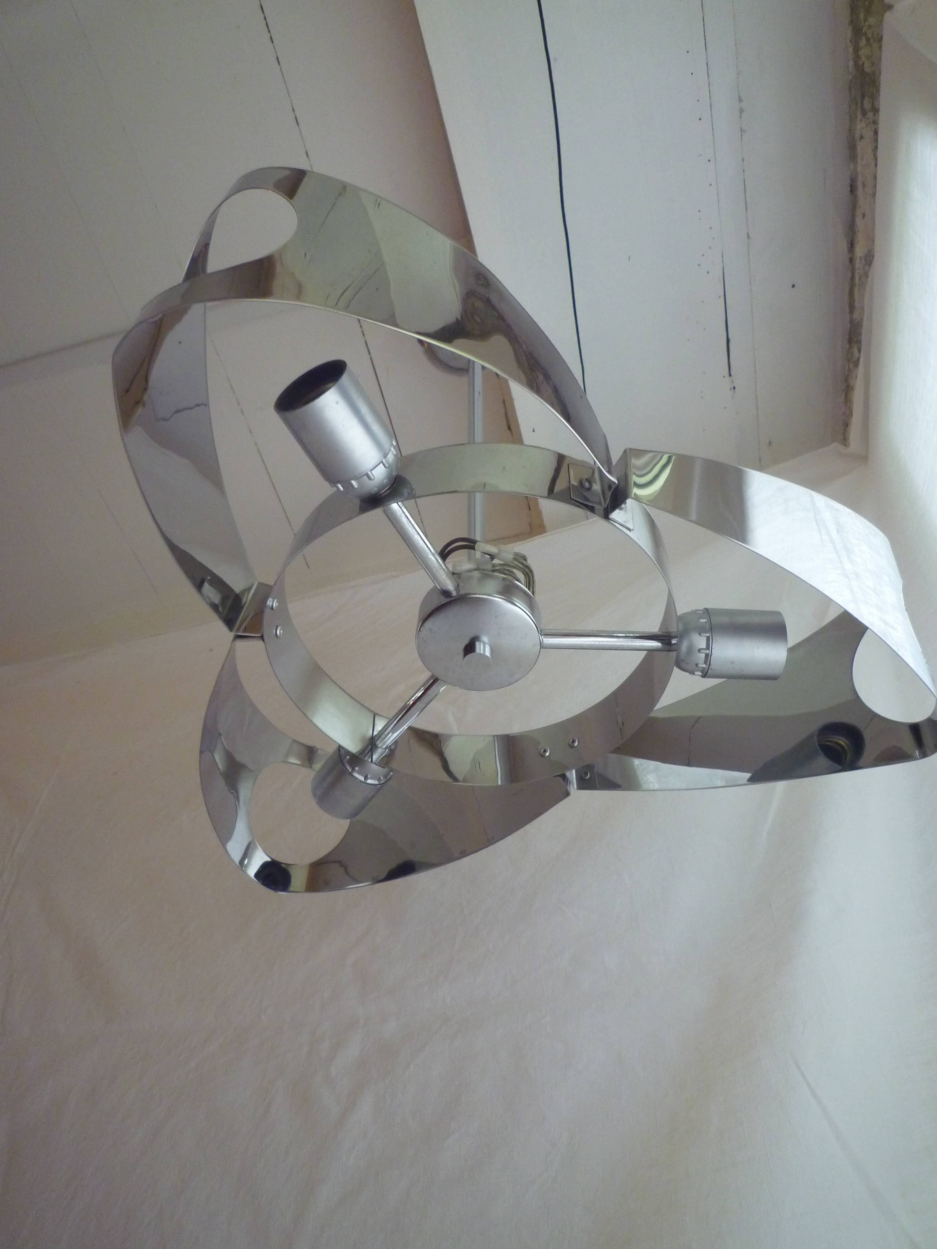 Chrome "space age" suspension 1970-1980