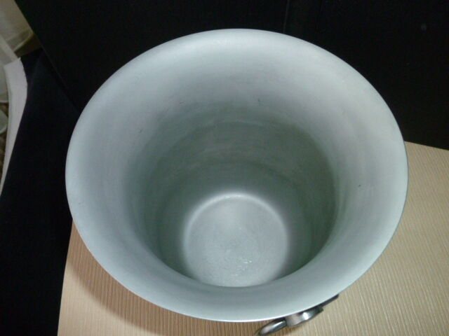 Satin stainless steel champagne bucket 18/10 th Jean Couzon