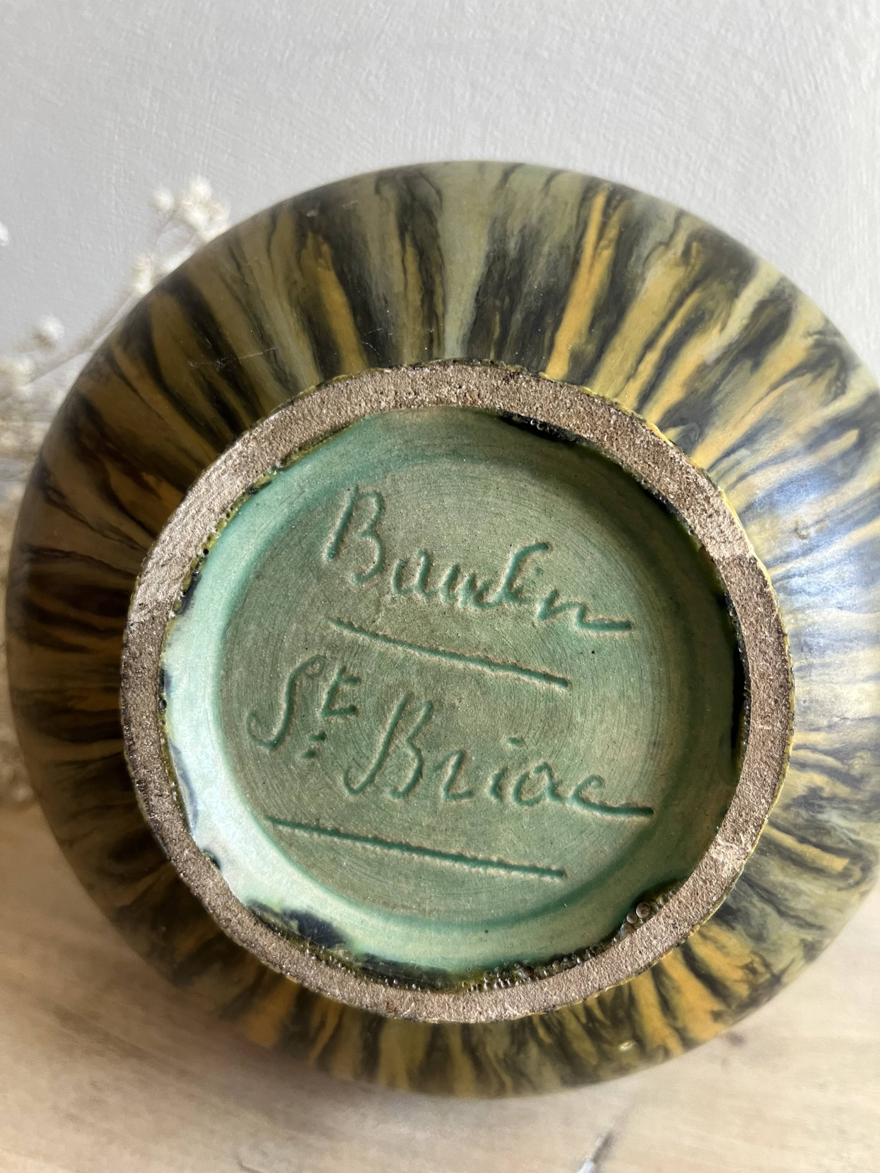 Ceramic vase Eugène Baudin