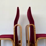 Rare chairs by Jan Bočan for the Czechoslovakian Embassy in Stockholm, 1972