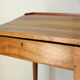 Old schoolboy walnut desk