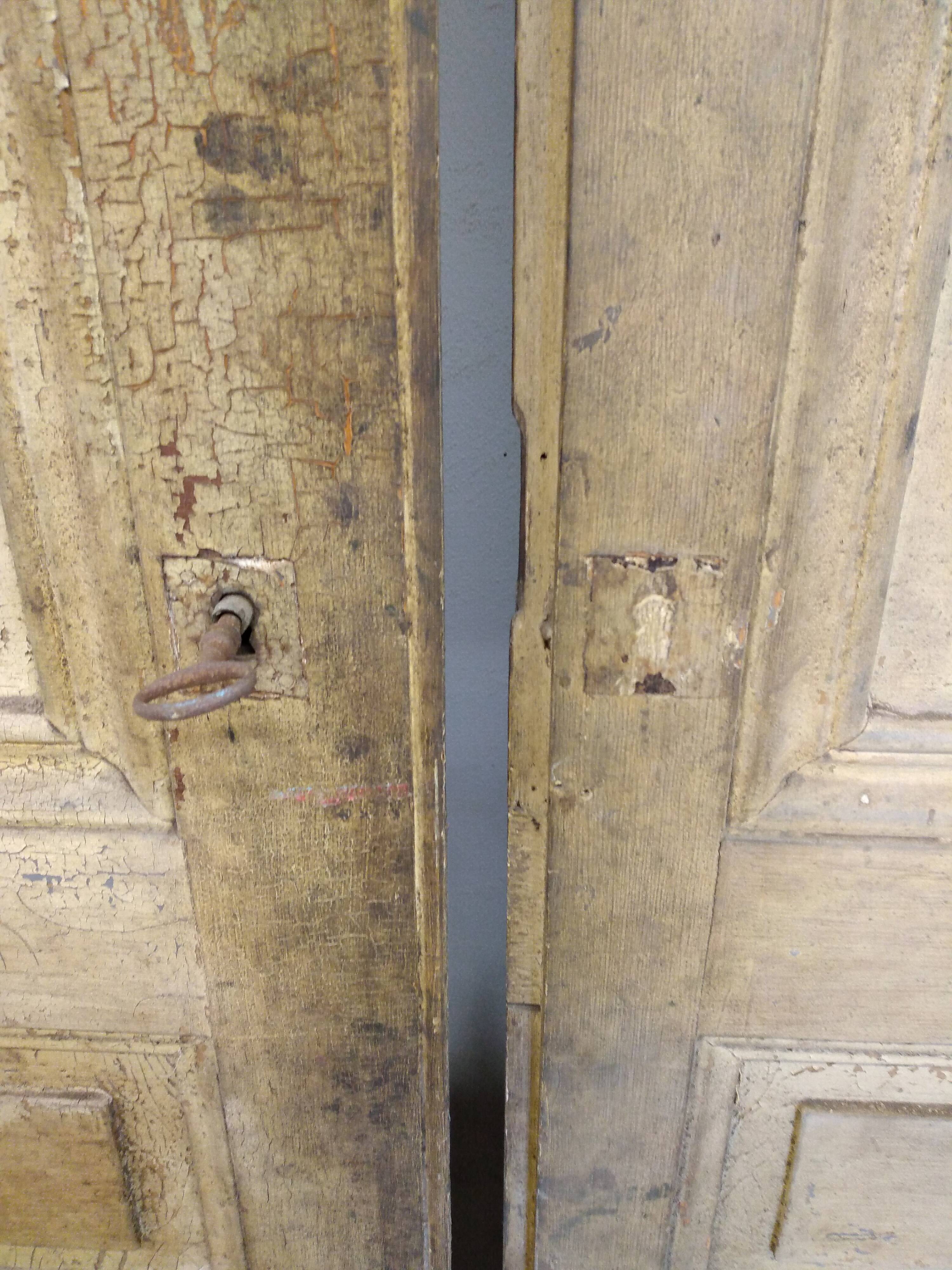 Antique closet doors