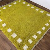 Handmade Moroccan rug, pure wool, 3x2 m.