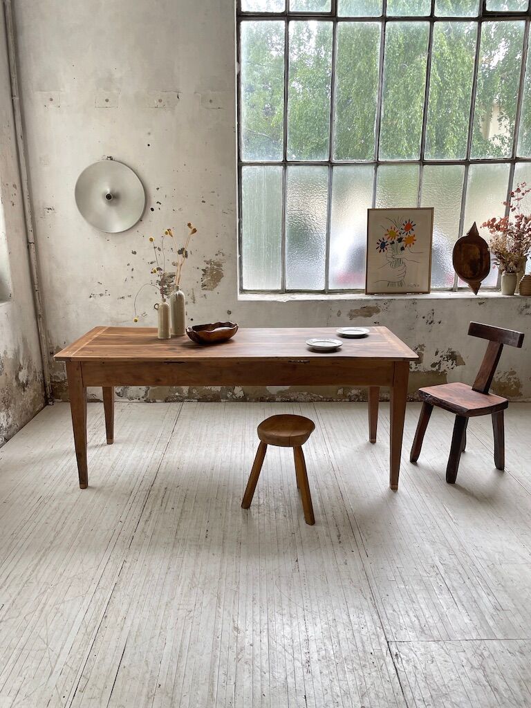 Walnut farm table 190cm