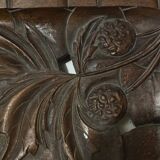 Grand Plateau/ Vintage 1950s Ashtray in Carved Wood