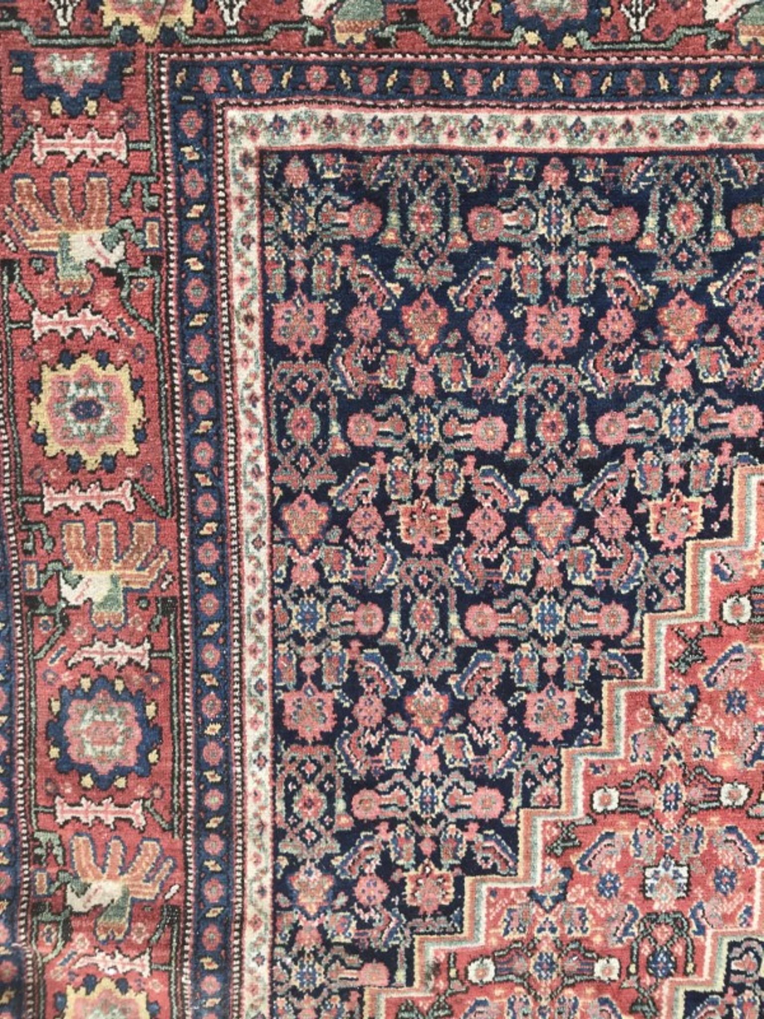 Carpet old senneh Iran130x205 cm