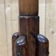 Coat rack early twentieth century in turned beech