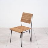 Rattan side chair by Carl Auböck
