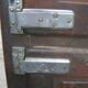 Door of fridge or cooler for slaughter in oak 50s