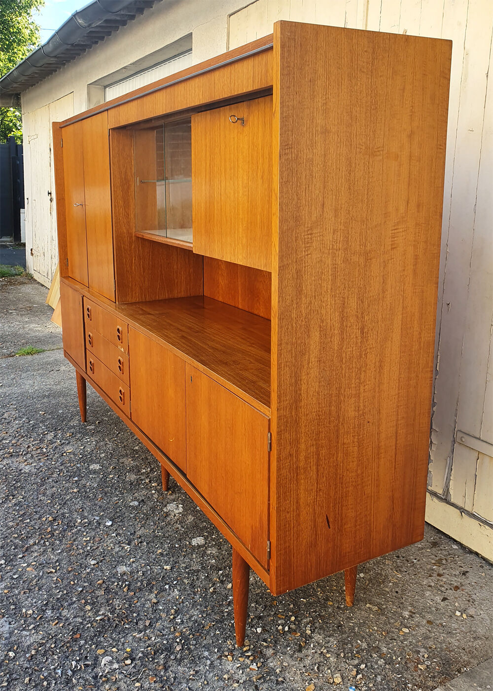 top buffet enfilade, Scandinavian, vintage, 60s